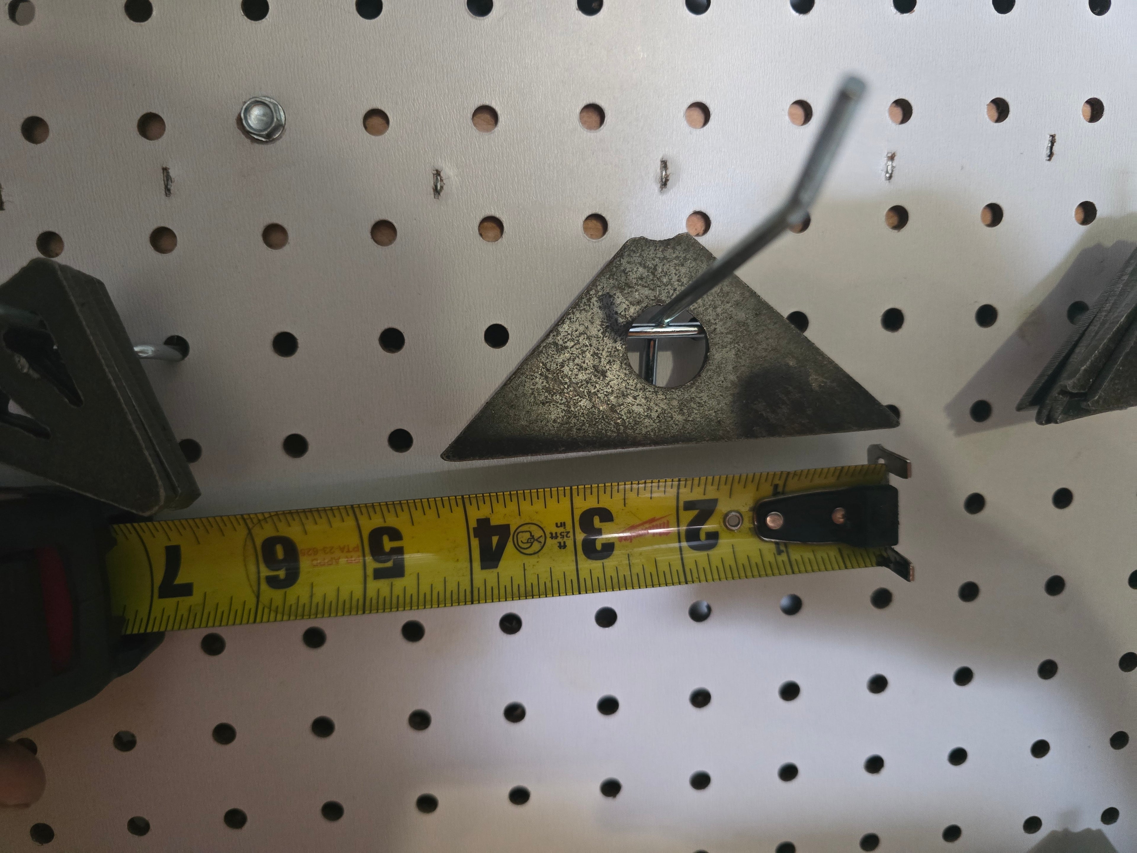 weld in gusset 1/8 thick carbon steel 4in 90°