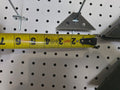weld in gusset 1/8 thick carbon steel 3 1/2in 90°