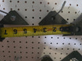 weld in gusset 1/8 thick carbon steel 3 1/2in 90°