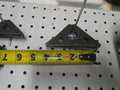 weld in gusset 1/8 thick carbon steel 4in 90°