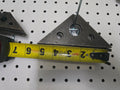 weld in gusset 1/8 thick carbon steel 5in 90°