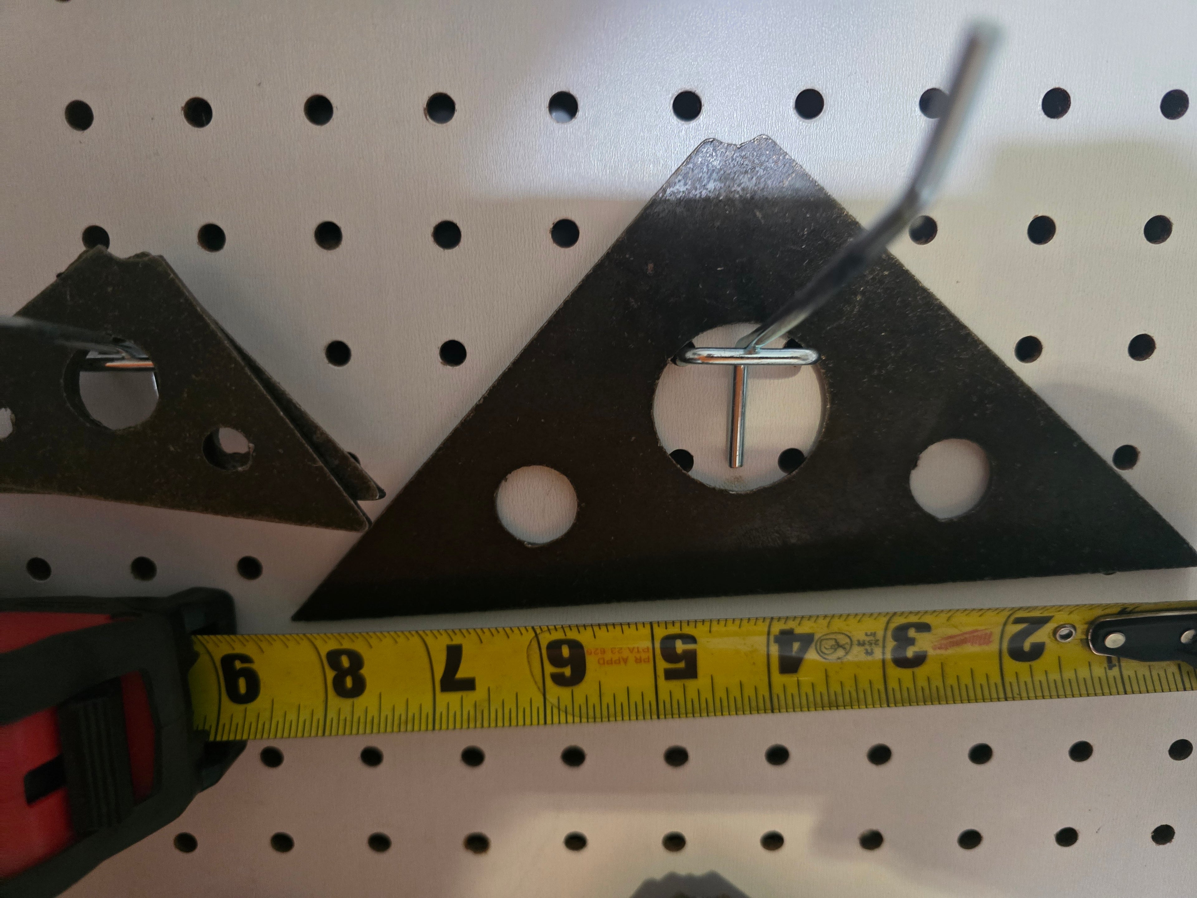 weld in gusset 1/8 thick carbon steel 8in 90°