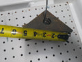 weld in gusset 1/8 thick carbon steel 5in 90°