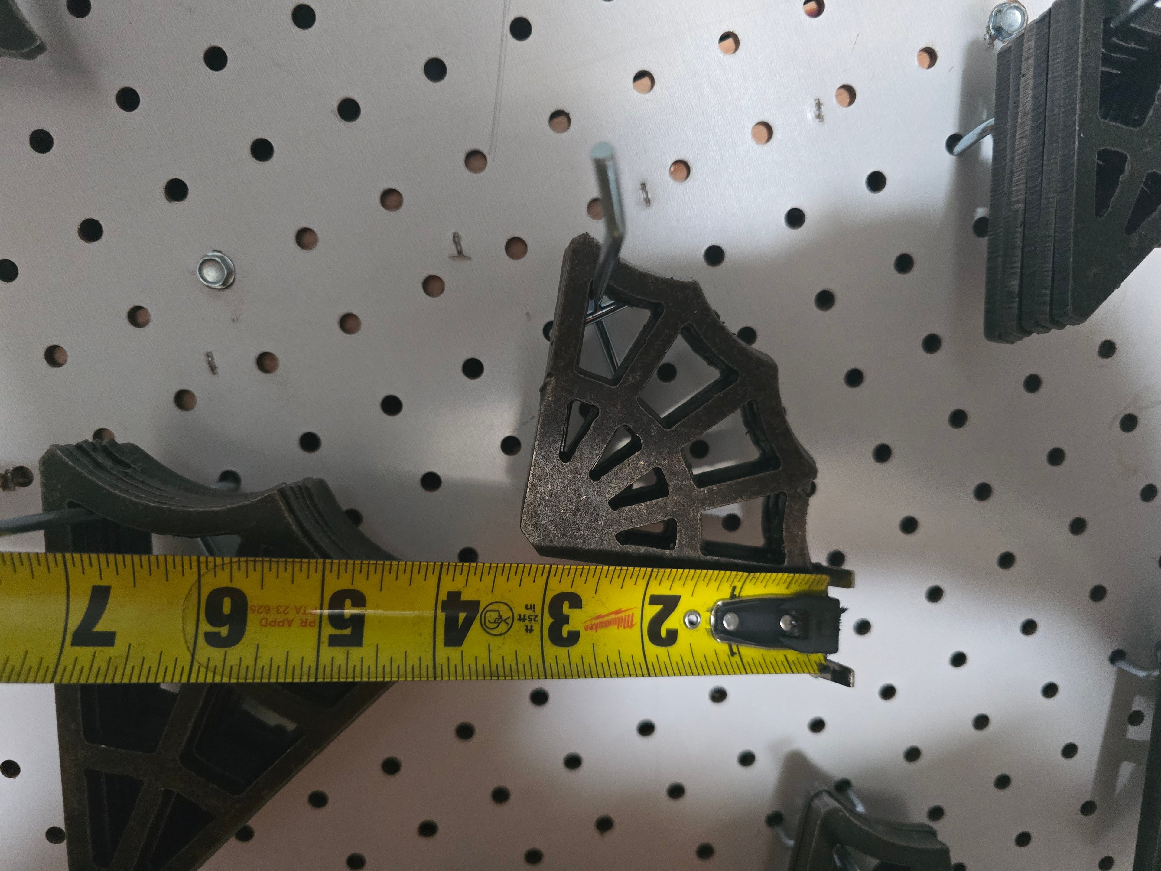 weld in gusset 1/8 thick carbon steel 3in 90°