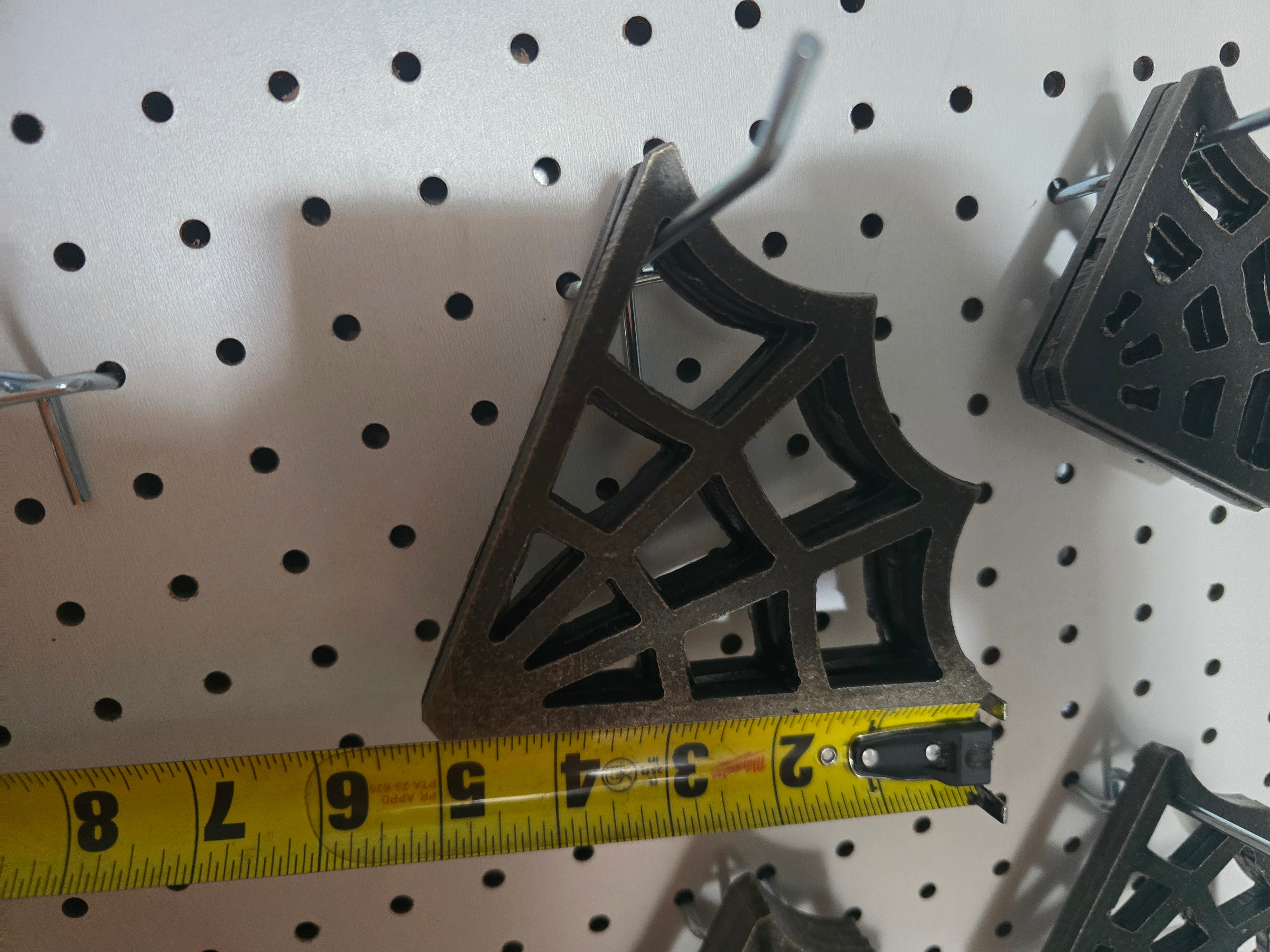 weld in gusset 1/8 thick carbon steel 5in 45°
