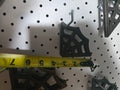 weld in gusset 1/8 thick carbon steel 3in 90°