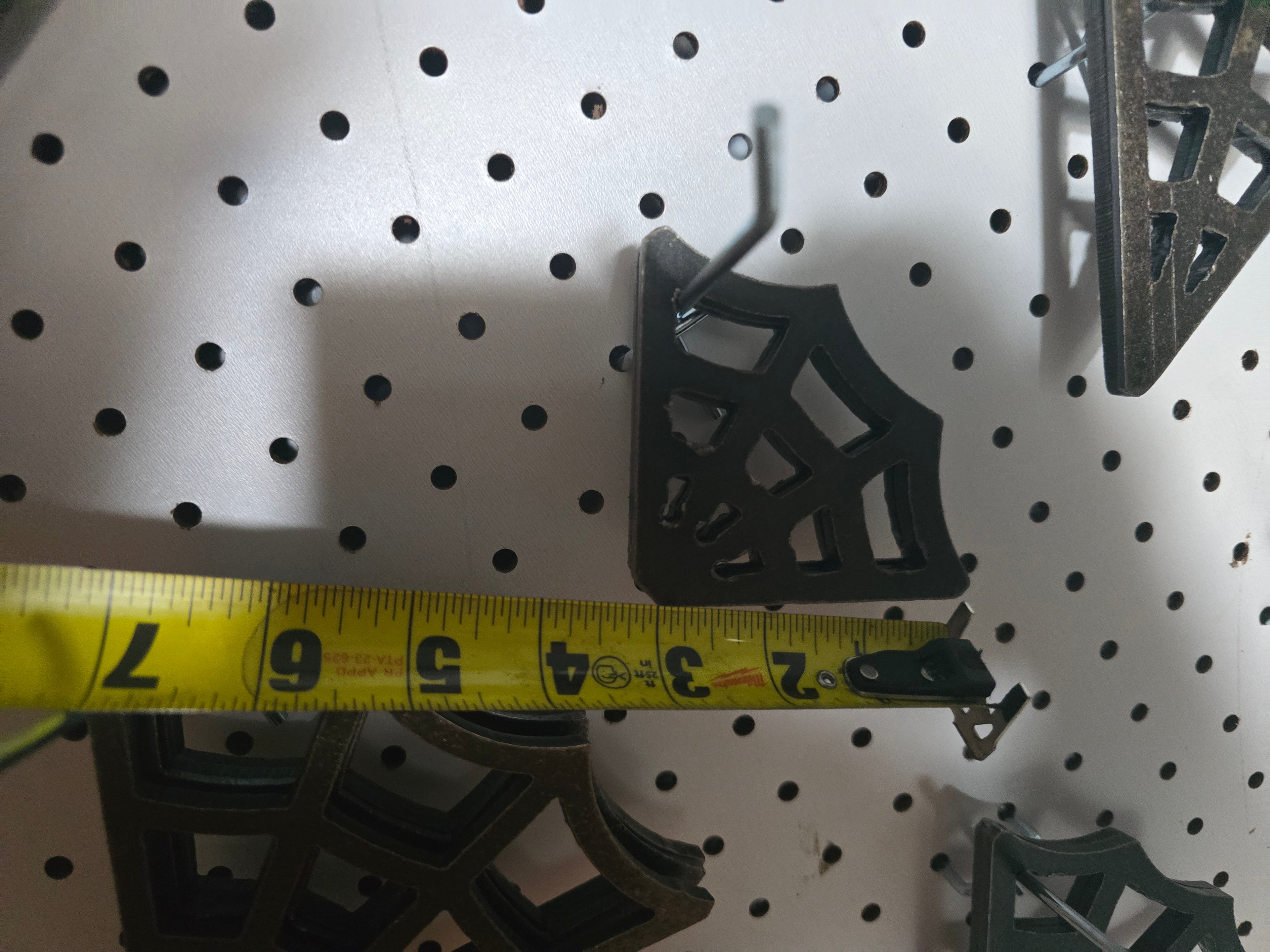 weld in gusset 1/8 thick carbon steel 3in 90°