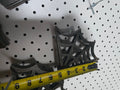 weld in gusset 1/8 thick carbon steel 4 1/2in 90°
