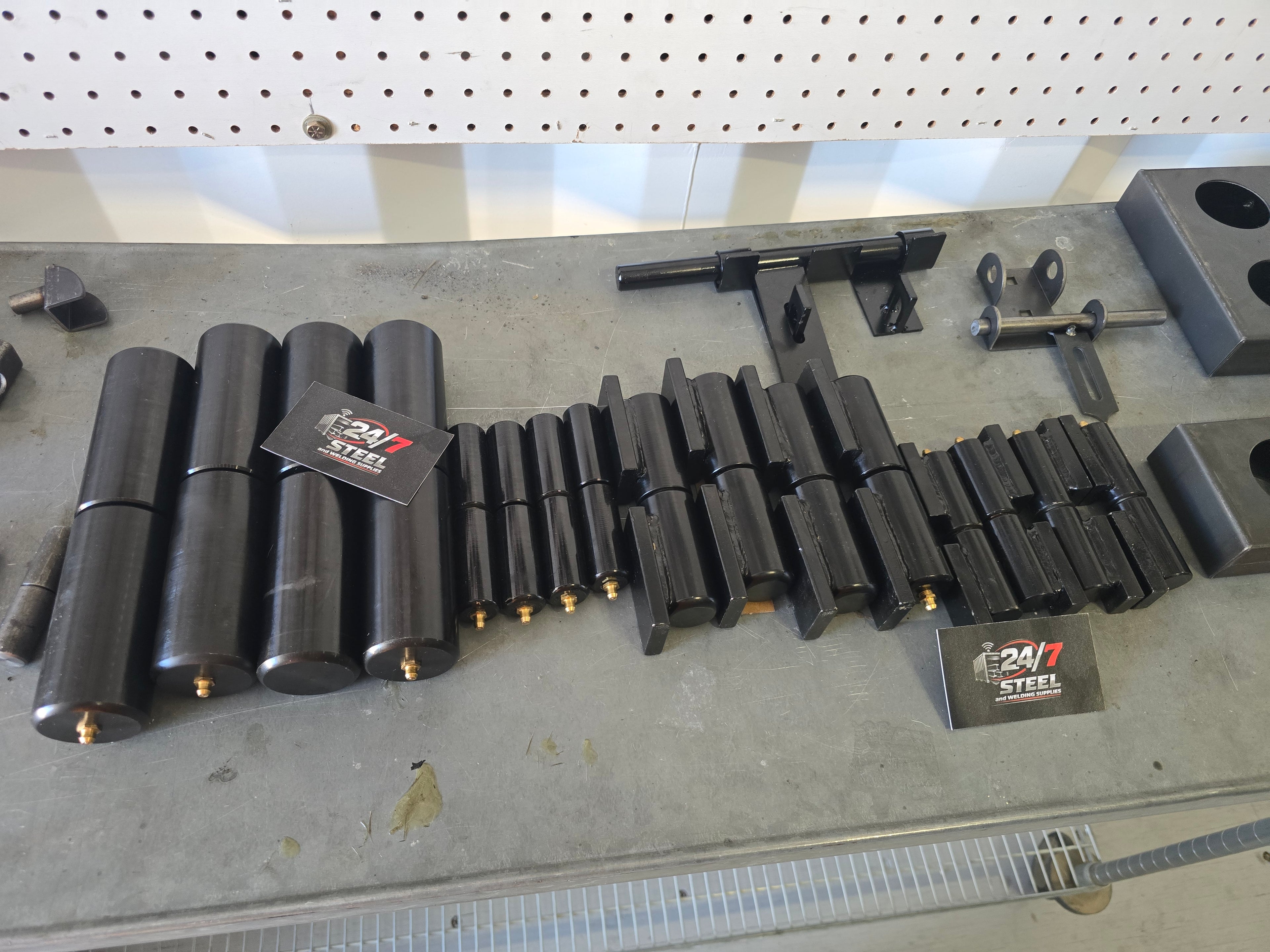 5 in barrel hinge bare