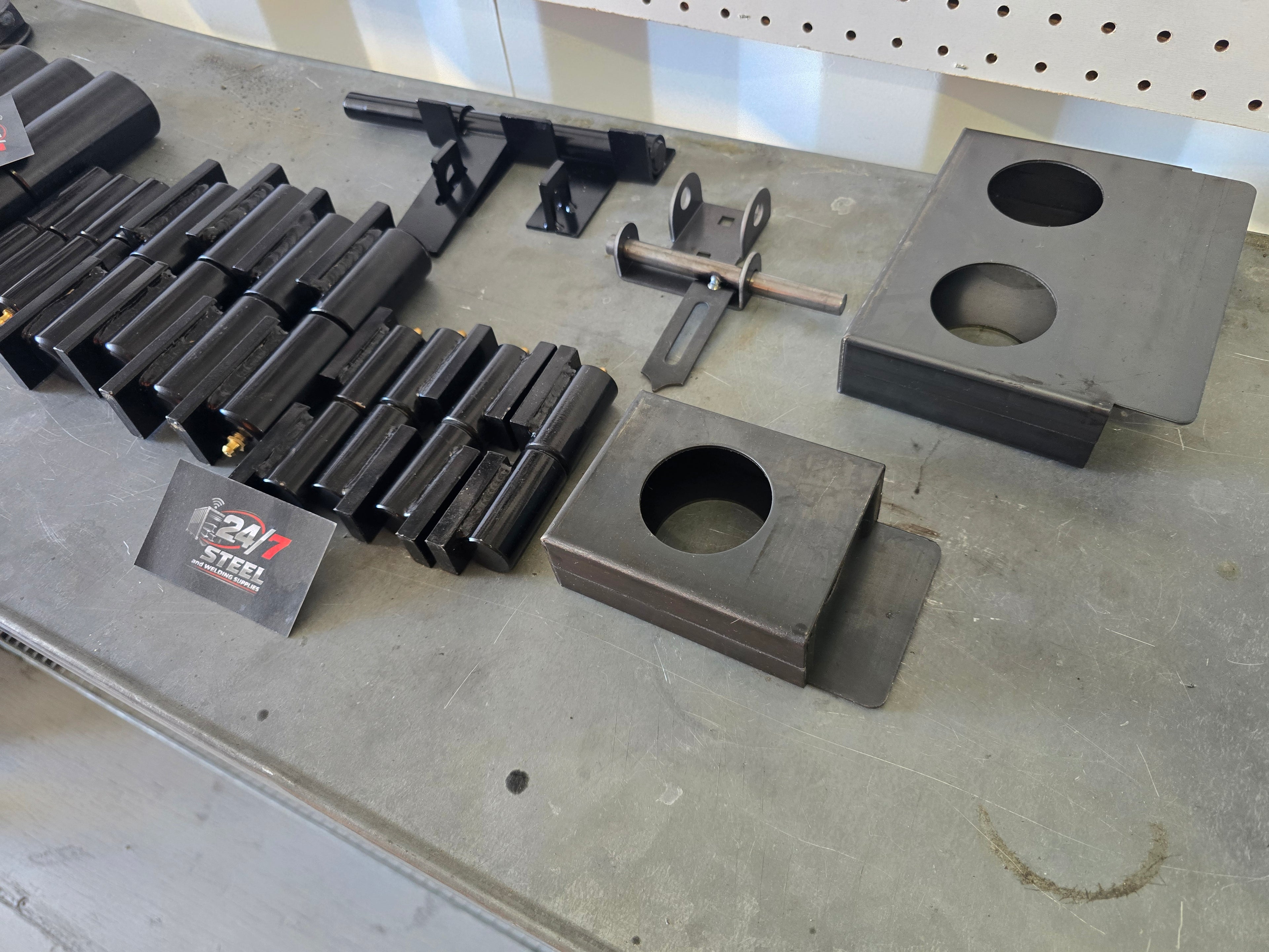 1 hole weld in lock box