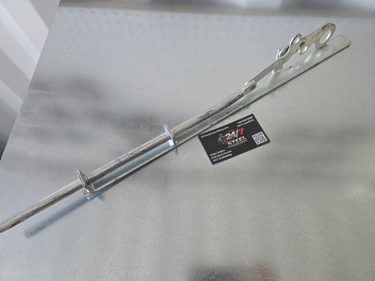 24in mechanical Gate Drop Rod Hardware - Drop Pin, Cane Bolt