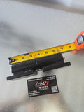 Heavy-duty 7" barrel hinge with pads