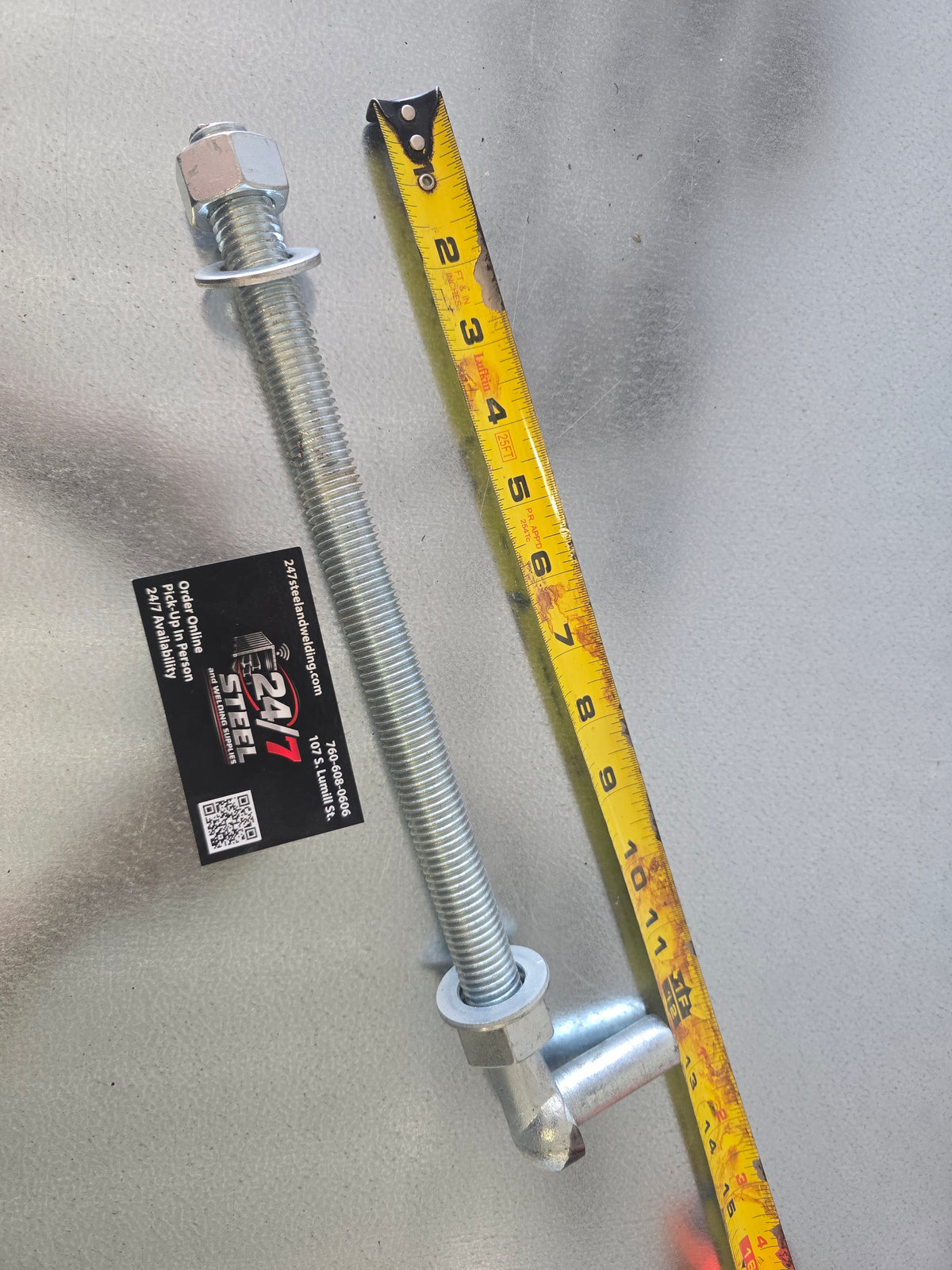 12" J Bolt Gate Hinge