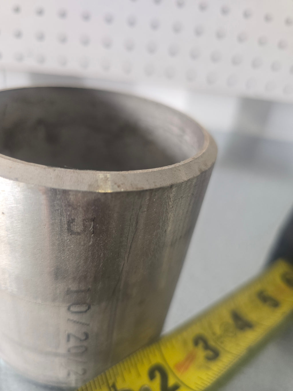 3 in ss pipe weld practice coupon
