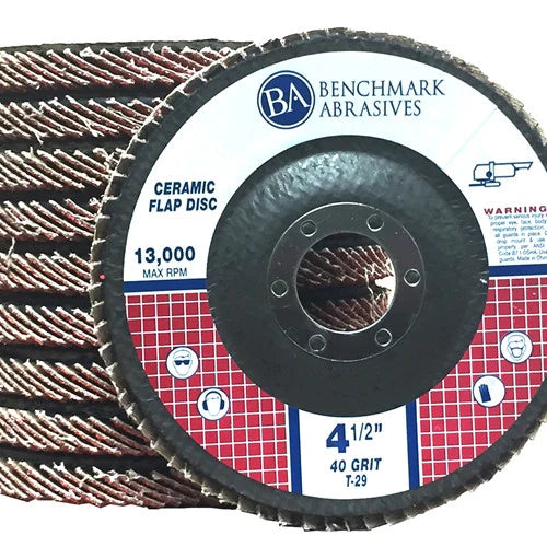 4-1/2" x 7/8" T29 Ceramic Flap Disc