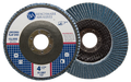 4-1/2" x 7/8" T27 (Flat Face) Zirconia Flap Disc