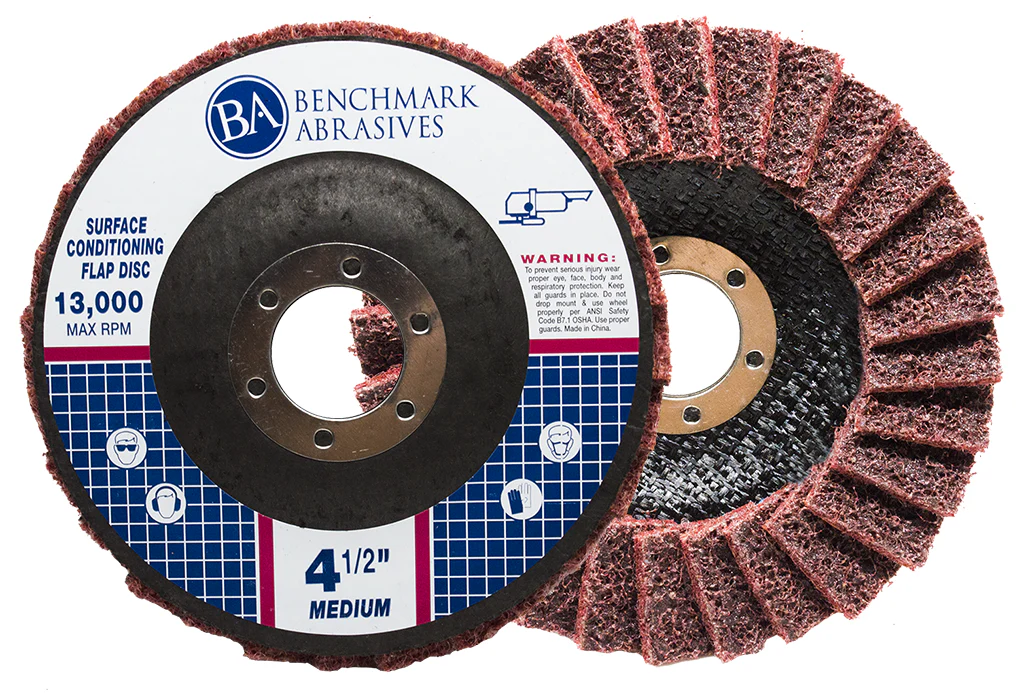 4-1/2" x 7/8" Surface Conditioning Flap Disc Type 27