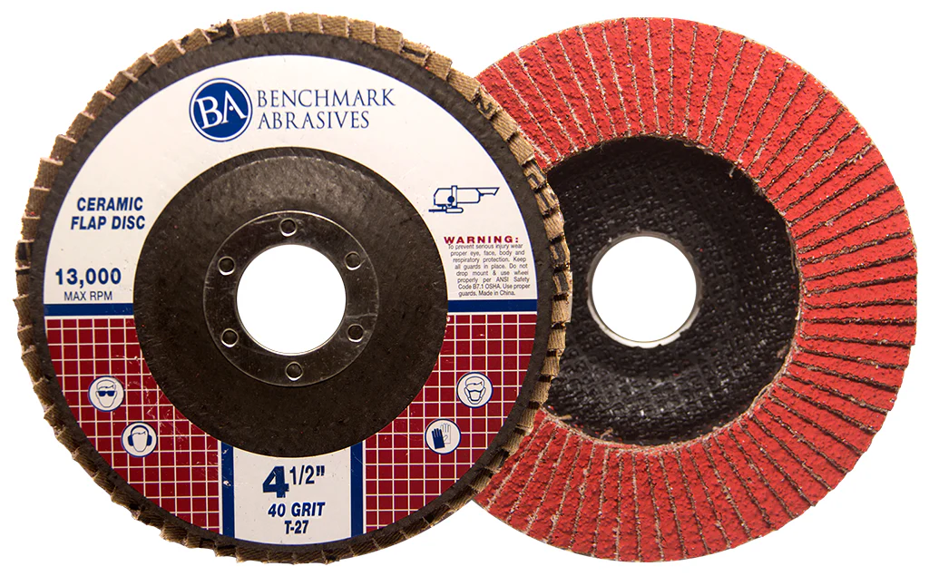 4-1/2" x 7/8" T27 Ceramic Flap Disc