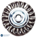4-1/2" Standard Twist Knot Wire Wheel - Carbon Steel