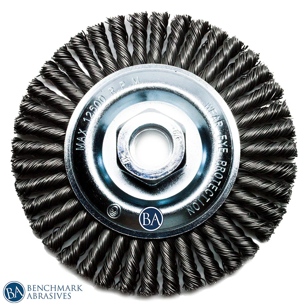 4-1/2" Stringer Bead Wire Wheel - Carbon Steel